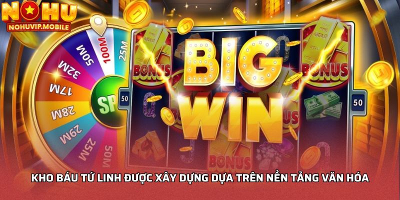 Kho báu tứ linh được xây dựng dựa trên nền tảng văn hóa