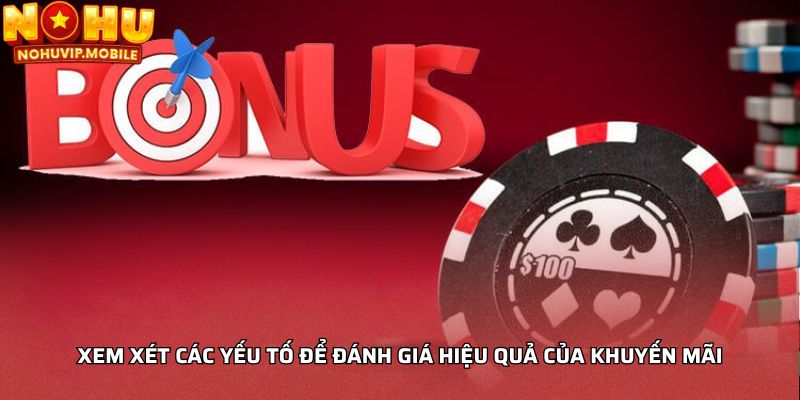 Xem xét các yếu tố để đánh giá hiệu quả của khuyến mãi