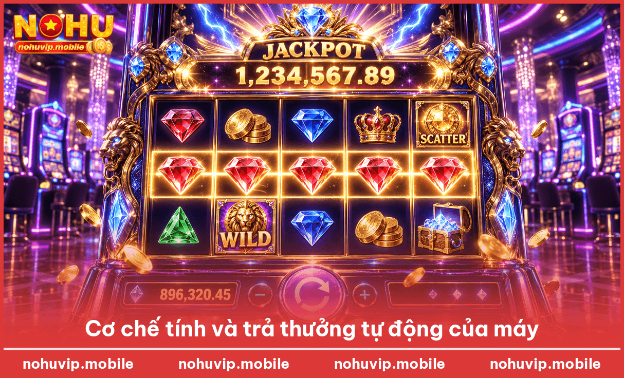 Cơ chế tính và trả thưởng tự động của máy
