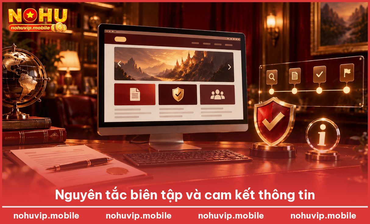 Nguyên tắc biên tập và cam kết thông tin