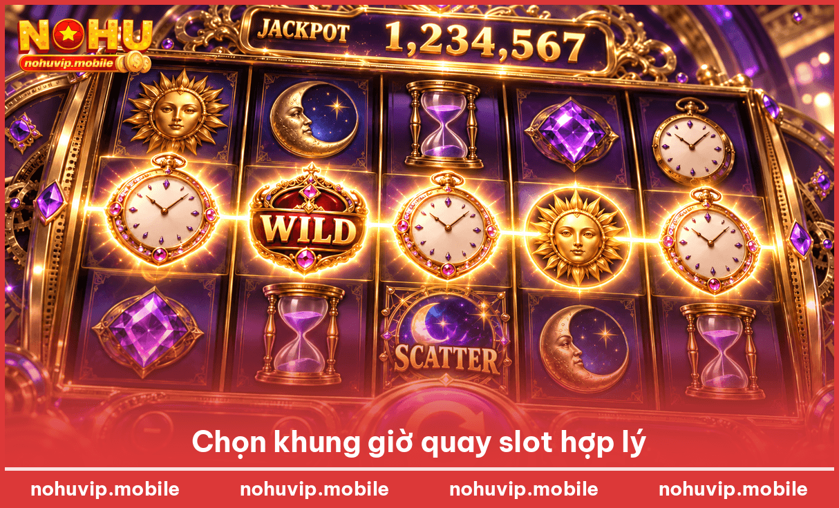 Chọn khung giờ quay slot hợp lý