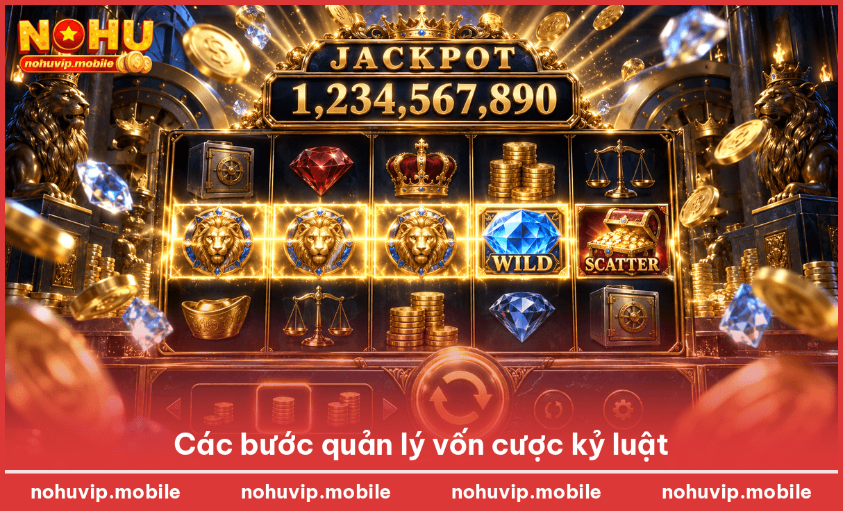 Các bước quản lý vốn cược kỷ luật